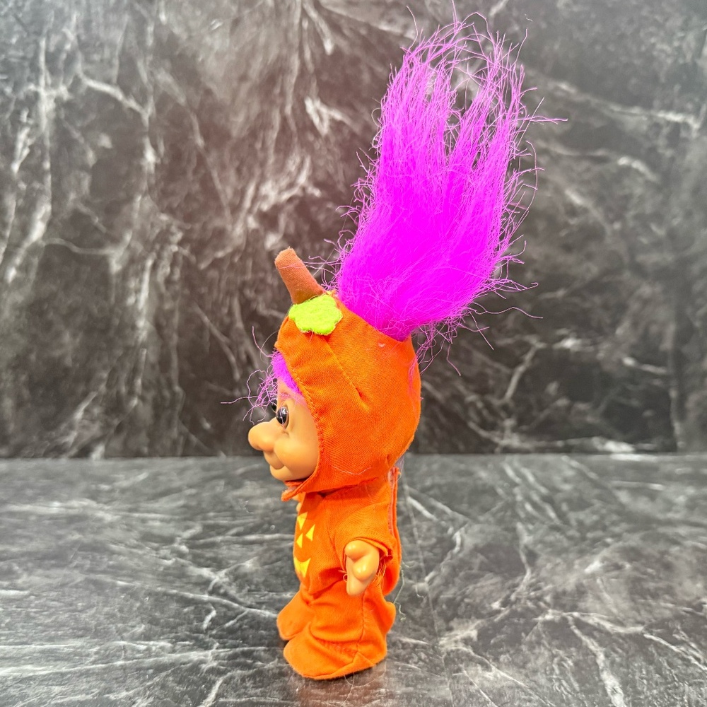 RUSS Troll Doll with Pumpkin Costume - Picture 9 of 15
